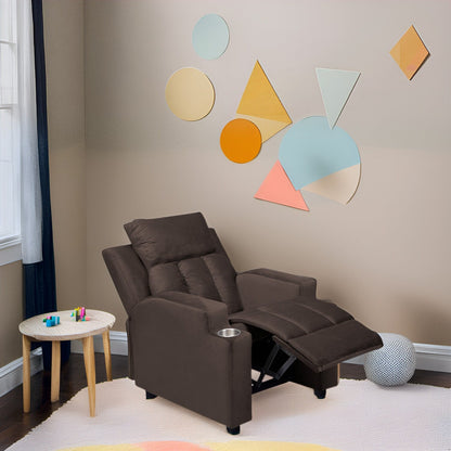 Sièges magiques pour princesses super-héros, fauteuil inclinable de luxe pour enfants avec repose-pieds, appui-tête et 2 porte-gobelets