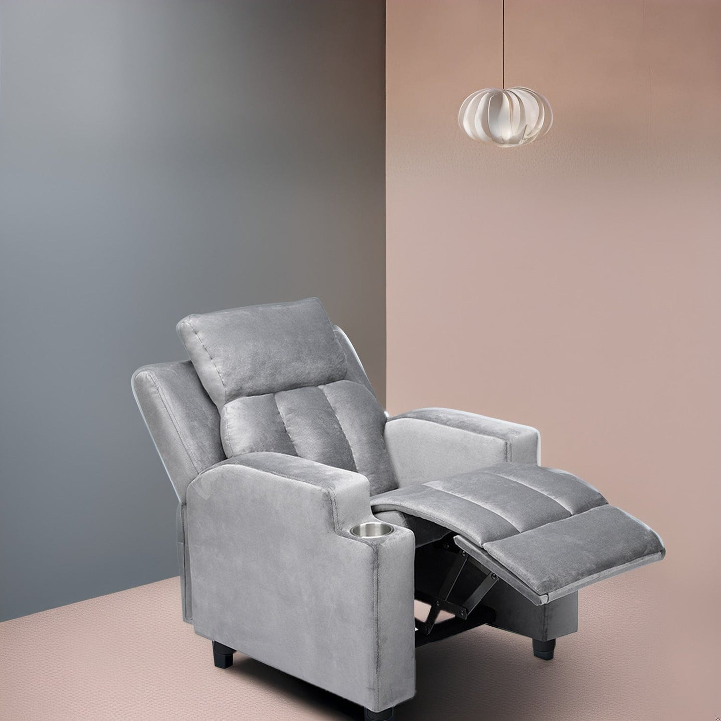 Sièges magiques pour princesses super-héros, fauteuil inclinable de luxe pour enfants avec repose-pieds, appui-tête et 2 porte-gobelets