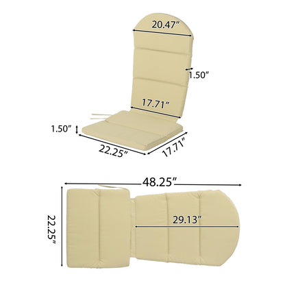 Coussins pour fauteuil Adirondack Malibu (lot de 2) par Christopher Knight Home