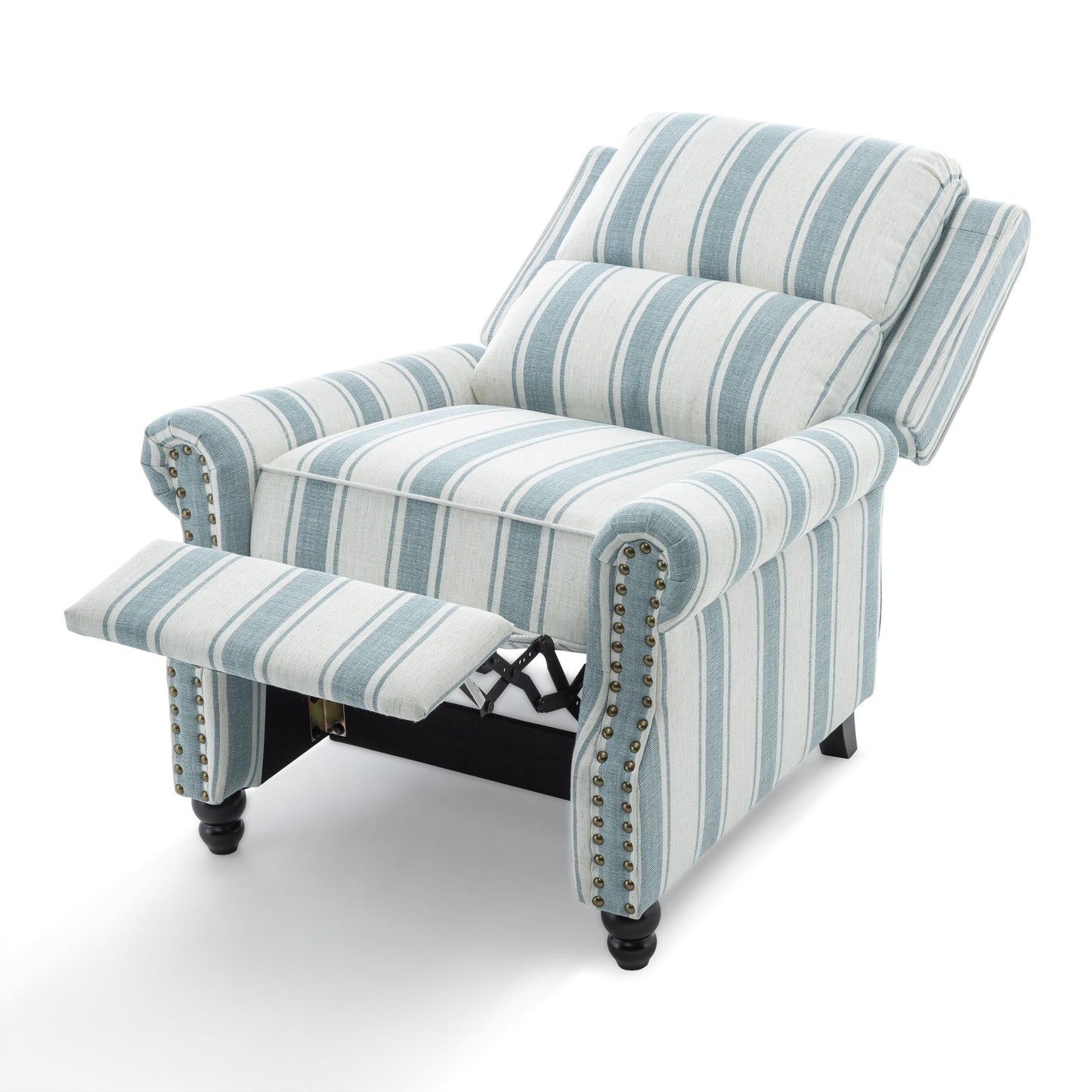 Fauteuils inclinables manuels avec garniture cloutée