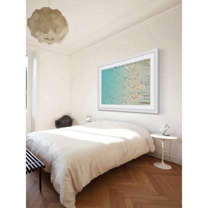 Marmont Hill - Impression encadrée « Fun at the Beach » - Multicolore