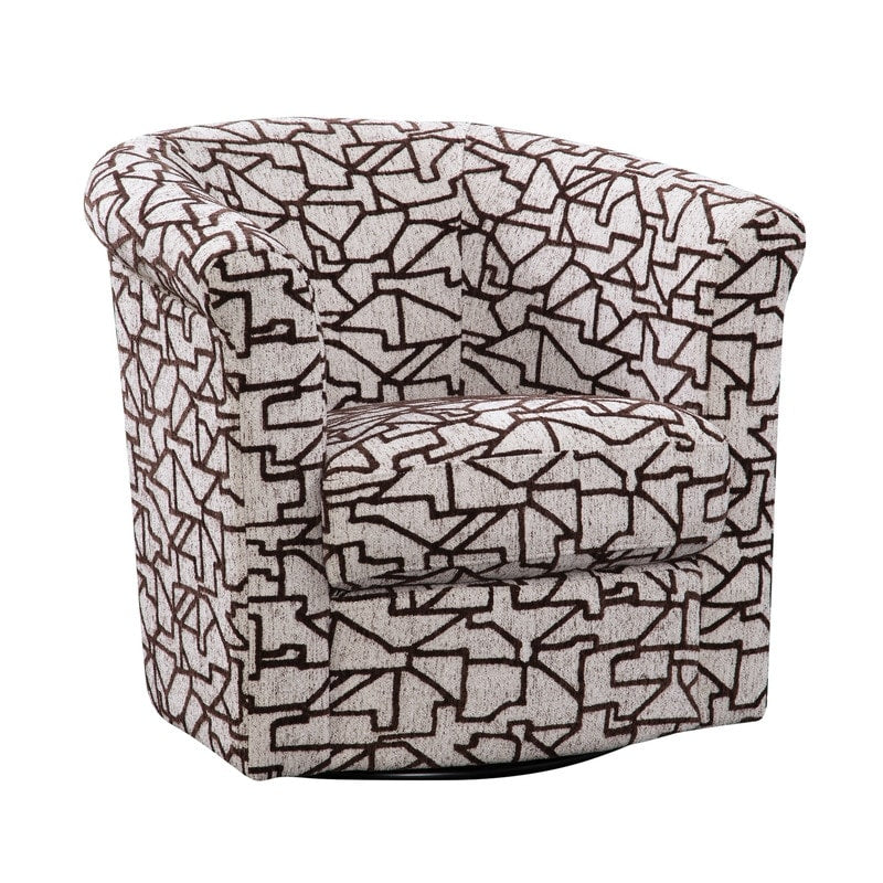 Fauteuil pivotant traditionnel Marvel à 360 degrés