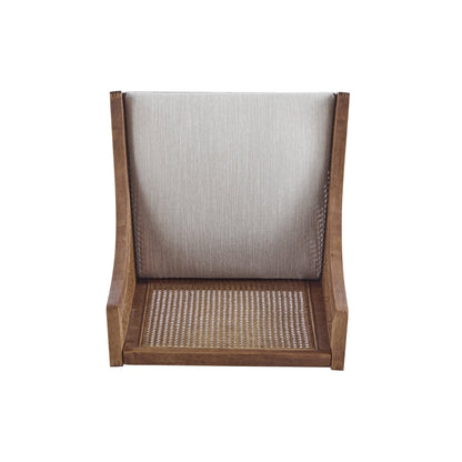 Chaises de salle à manger Maurers rembourrées en rotin et bois (lot de 2) par Christopher Knight Home