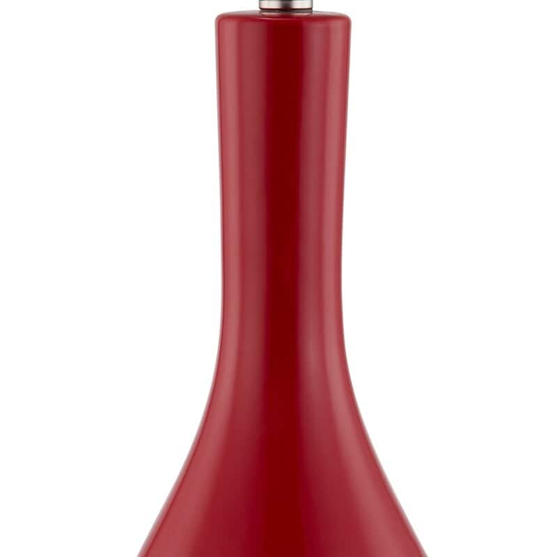 Ensemble de 2 lampes de table en céramique avec port USB (28,5 cm)