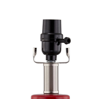 Ensemble de 2 lampes de table en céramique avec port USB (28,5 cm)