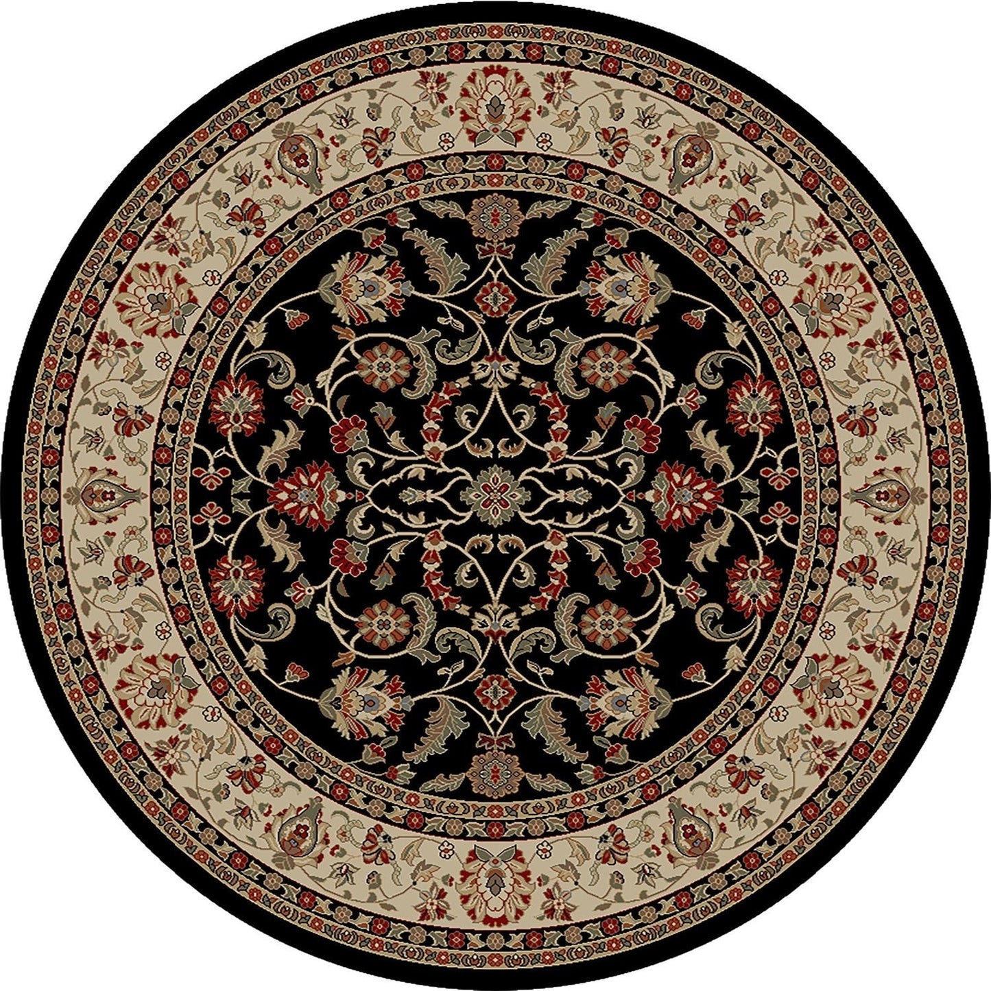 Tapis de sol Keshan classique oriental Mayberry Hometown