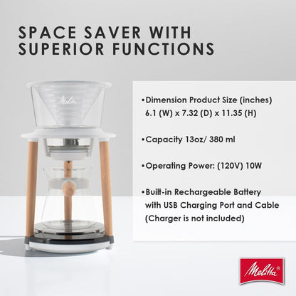 Système de café intelligent Melitta Senz V connecté