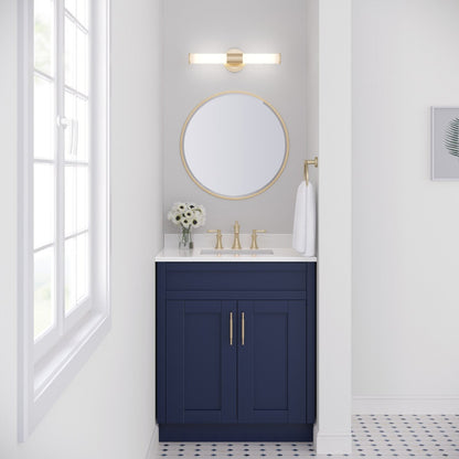 Luminaire de salle de bain à LED Truman de Millennium Lighting, disponible en plusieurs finitions