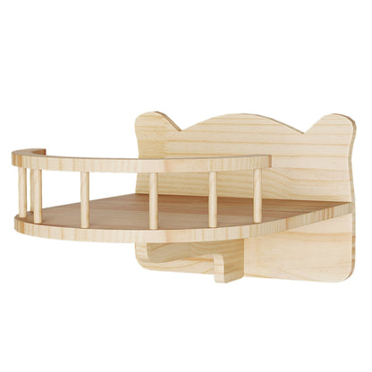 Ensemble d'étagères murales pour chat Moasis, ensemble d'escalade en bois pour chat