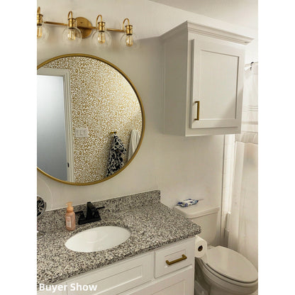 Applique murale moderne à 2, 3, 4 ou 5 lampes pour salle de bain, design minimaliste, en verre