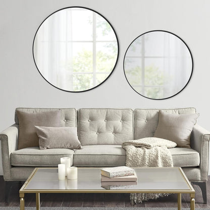 Miroir de salle de bain rond mural moderne