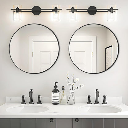 Miroir de salle de bain rond mural moderne