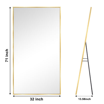 Miroir de sol moderne pleine longueur Miroir autoportant