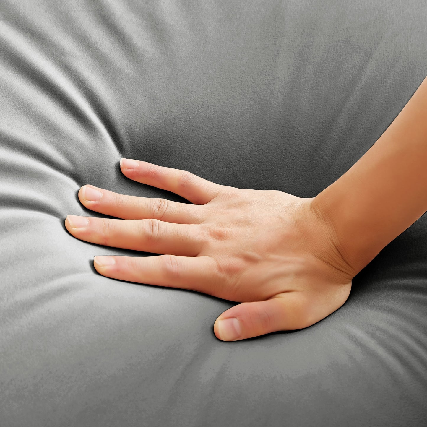 Canapé-lit futon moderne, canapé-lit convertible avec pieds fuselés en bois, 78,35 po, petit canapé à dossier divisé pour le salon