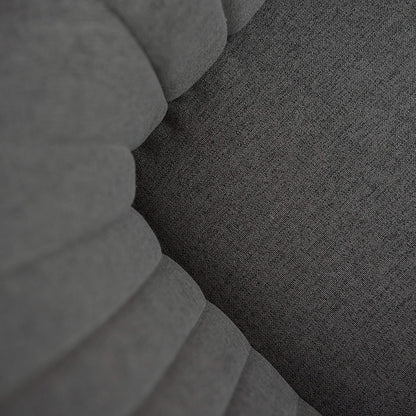 Fauteuil d'appoint pivotant Art Leon moderne avec pieds en bois