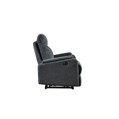 Fauteuil inclinable électrique moderne avec port USB, support complet pour la tête et les lombaires