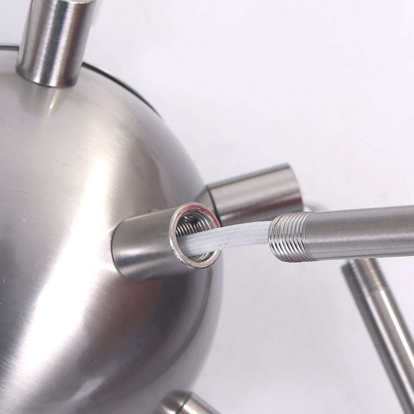 Lustre moderne Spoutnik à 10 lumières réglables pour cuisine, salle à manger, salon, chambre à coucher - N/A