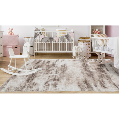 Noori Rug Lux Madison Tapis à poils longs abstrait 5,1 cm
