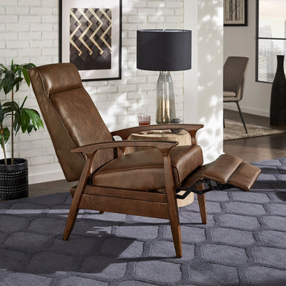 Fauteuil inclinable large Notker 25,75 pouces de style milieu du siècle par iNSPIRE Q Modern