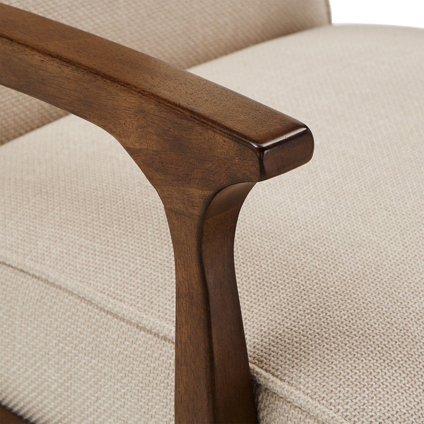 Fauteuil inclinable large Notker 25,75 pouces de style milieu du siècle par iNSPIRE Q Modern