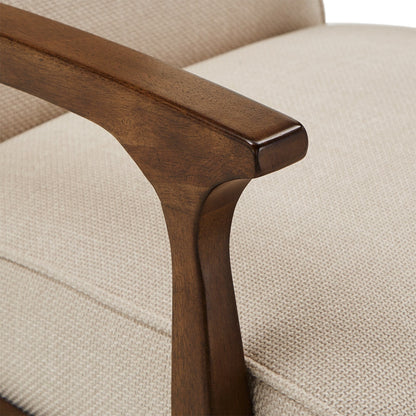 Fauteuil inclinable large Notker 25,75 pouces de style milieu du siècle par iNSPIRE Q Modern