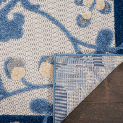 Tapis d'intérieur/extérieur à motif floral Nourison Alice