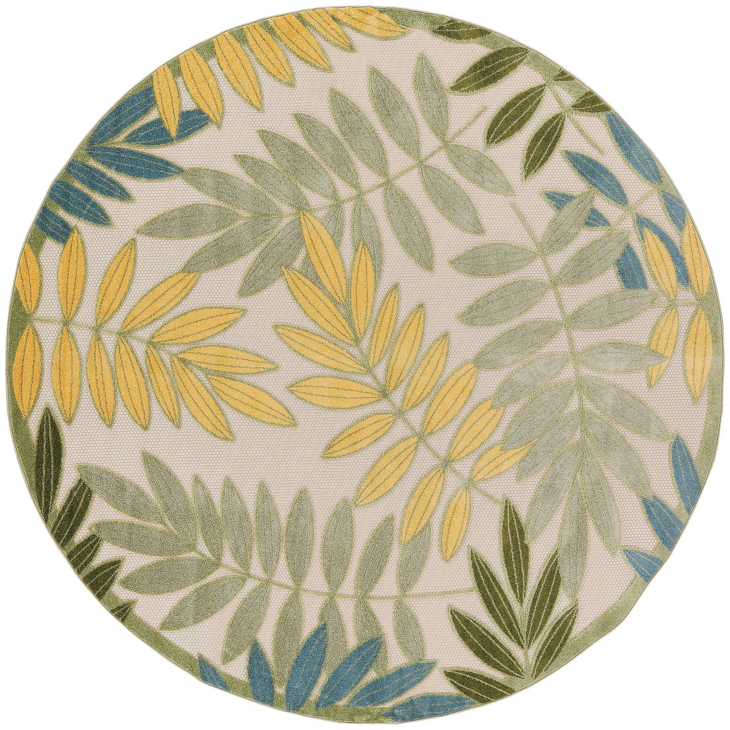 Tapis d'intérieur/extérieur à motif floral Nourison Alice