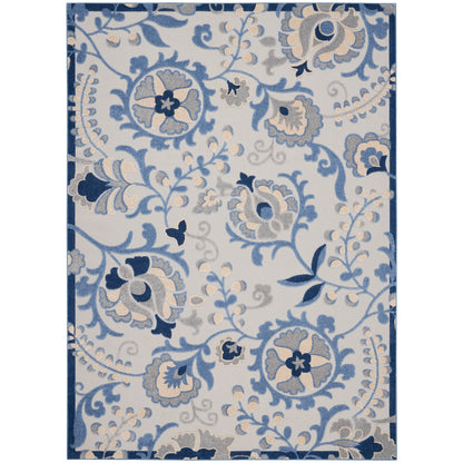 Tapis d'intérieur/extérieur à motif floral Nourison Alice