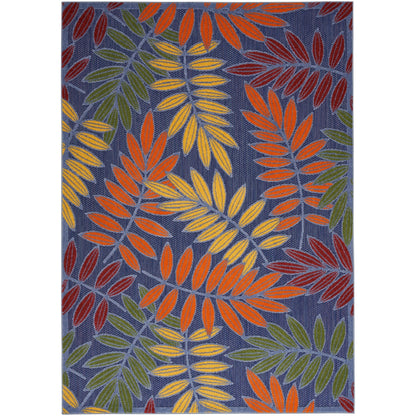 Tapis d'intérieur/extérieur à motif floral Nourison Alice
