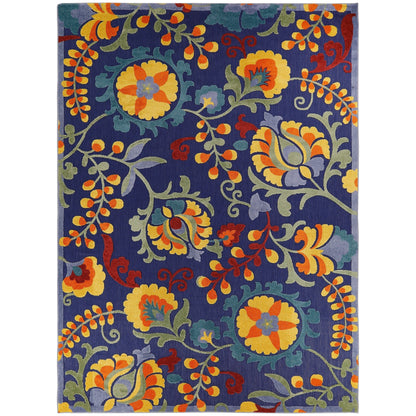Tapis d'intérieur/extérieur à motif floral Nourison Alice