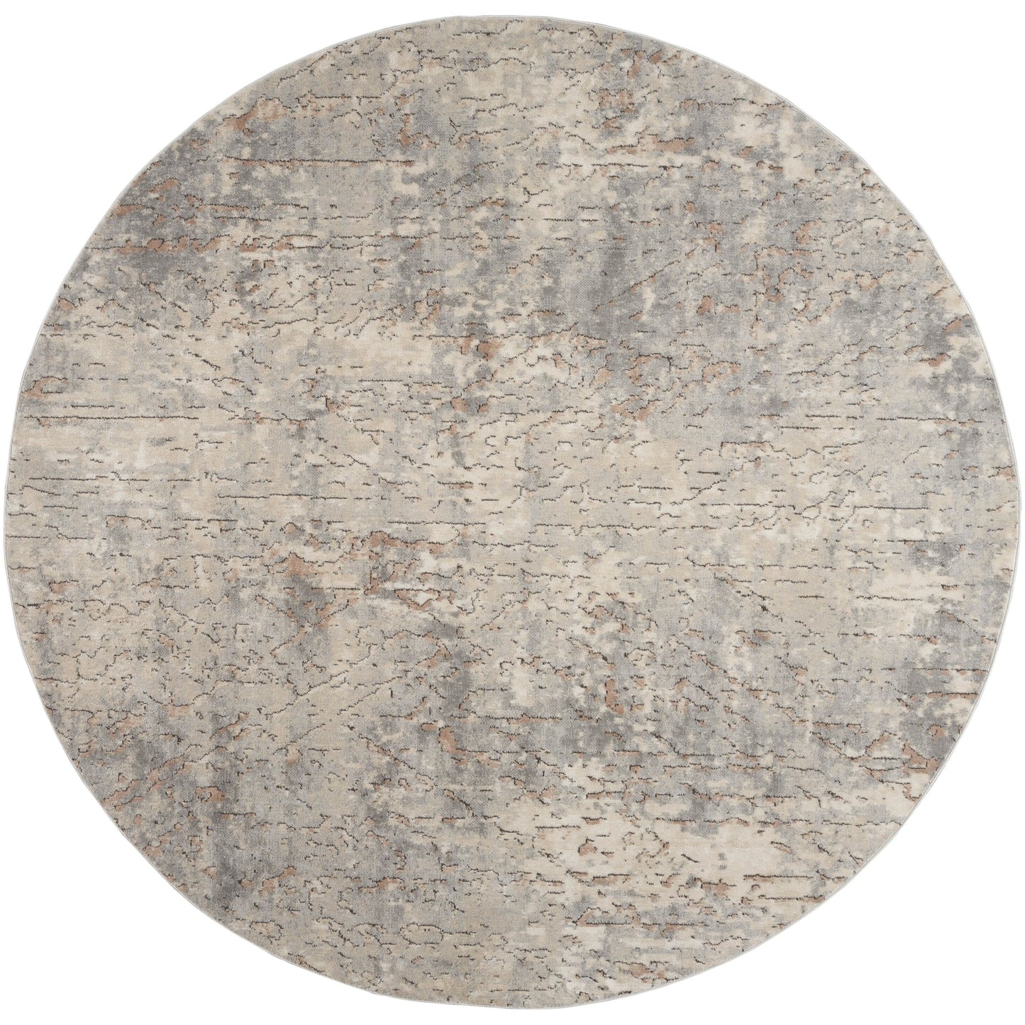 Tapis Nourison Concerto à motifs abstraits beige et gris vieilli