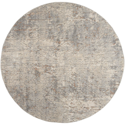 Tapis Nourison Concerto à motifs abstraits beige et gris vieilli