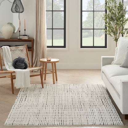 Tapis d'intérieur moderne et confortable Nourison à motifs abstraits