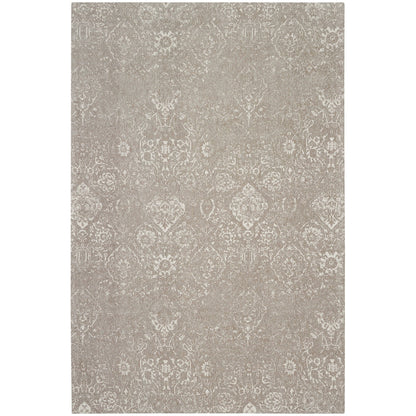 Tapis contemporain Nourison Damas vieilli