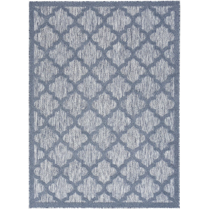 Tapis Nourison Easy Care intérieur/extérieur à motif treillis marocain