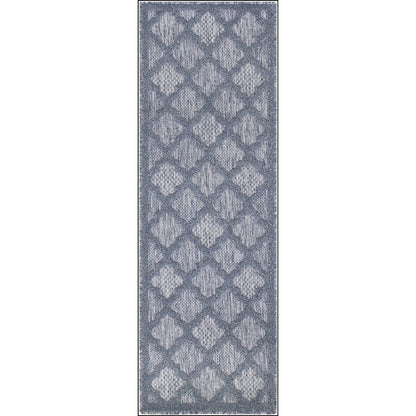 Tapis Nourison Easy Care intérieur/extérieur à motif treillis marocain