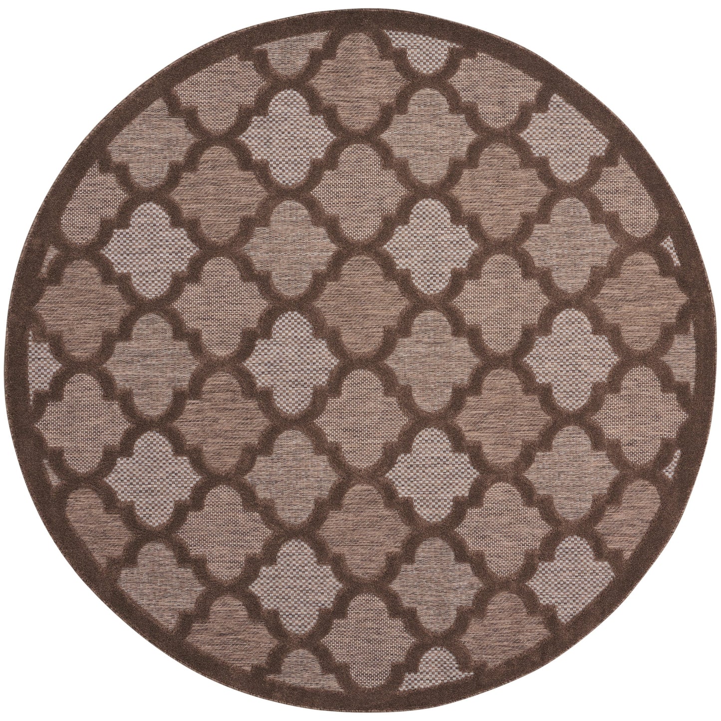 Tapis Nourison Easy Care intérieur/extérieur à motif treillis marocain
