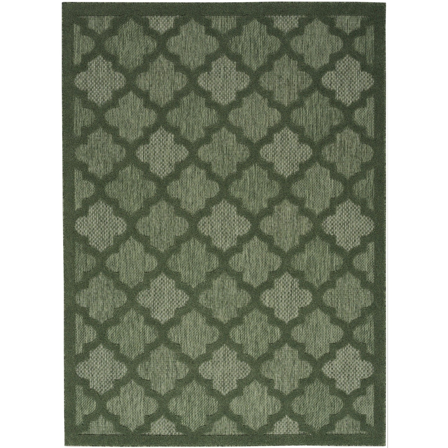 Tapis Nourison Easy Care intérieur/extérieur à motif treillis marocain