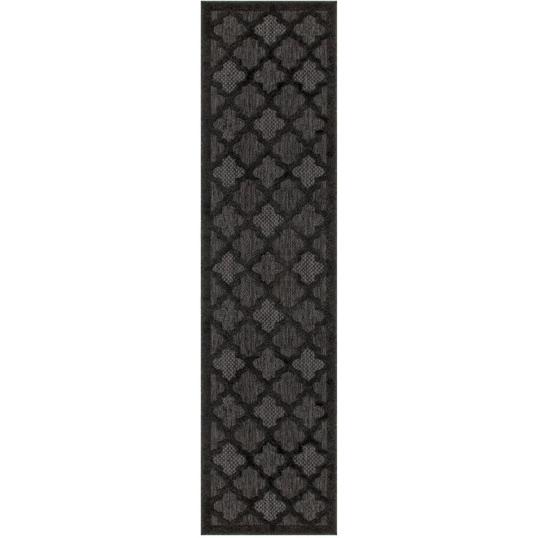 Tapis Nourison Easy Care intérieur/extérieur à motif treillis marocain