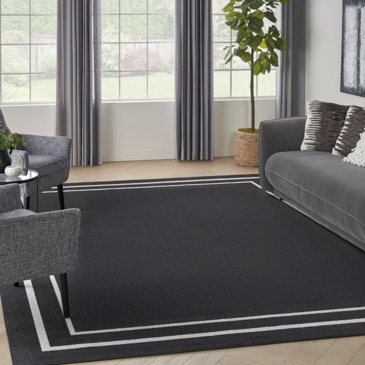 Tapis d'intérieur/extérieur uni Nourison Essentials