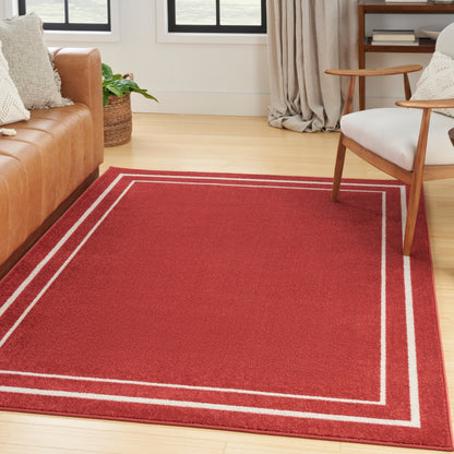 Tapis d'intérieur/extérieur uni Nourison Essentials
