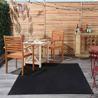 Tapis d'intérieur/extérieur contemporain uni Nourison Essentials