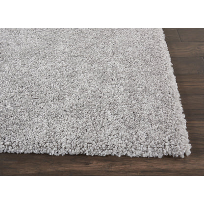 Tapis Nourison Malibu Shag moderne en peluche unie