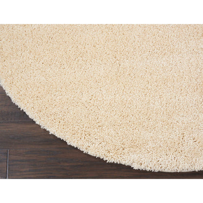 Tapis Nourison Malibu Shag moderne en peluche unie