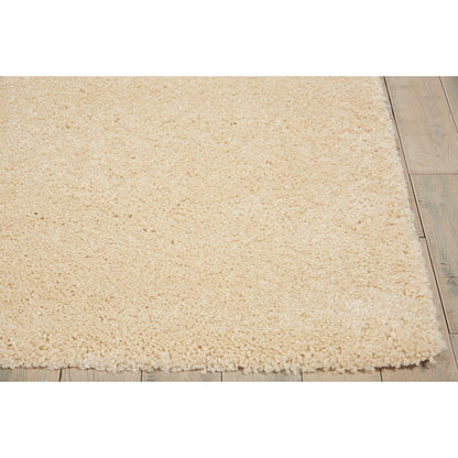 Tapis Nourison Malibu Shag moderne en peluche unie