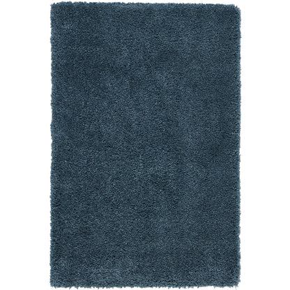 Tapis Nourison Malibu Shag moderne en peluche unie