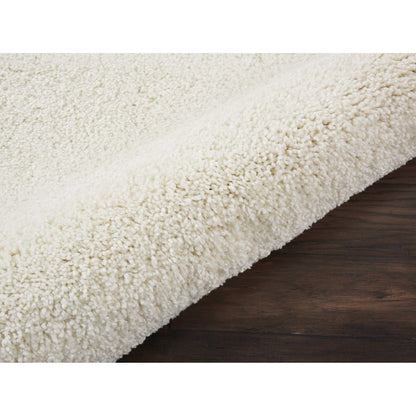 Tapis Nourison Malibu Shag moderne en peluche unie