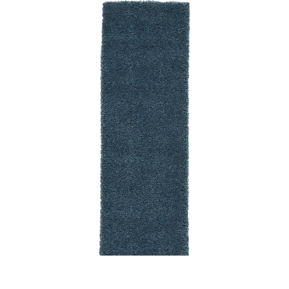 Tapis Nourison Malibu Shag moderne en peluche unie