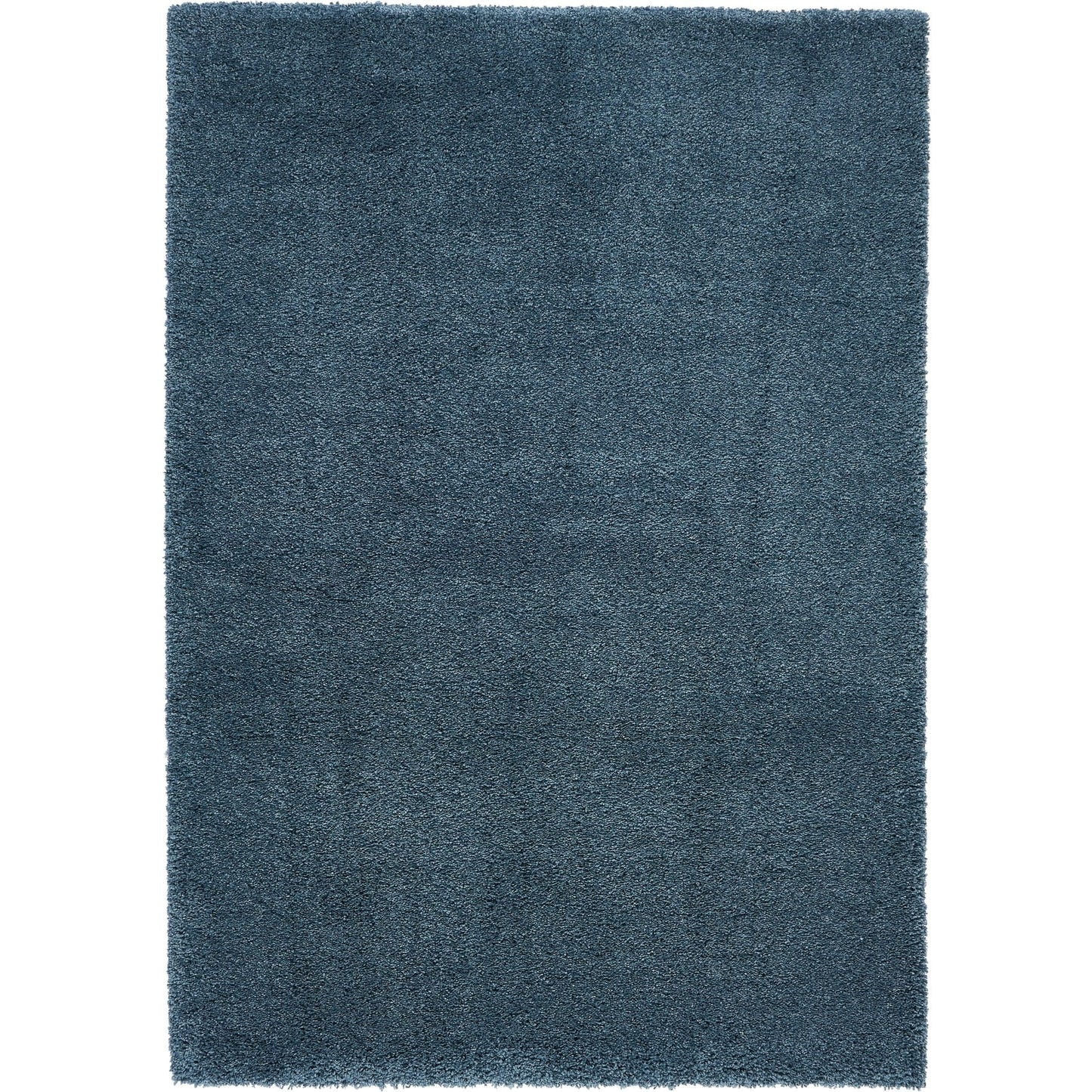 Tapis Nourison Malibu Shag moderne en peluche unie