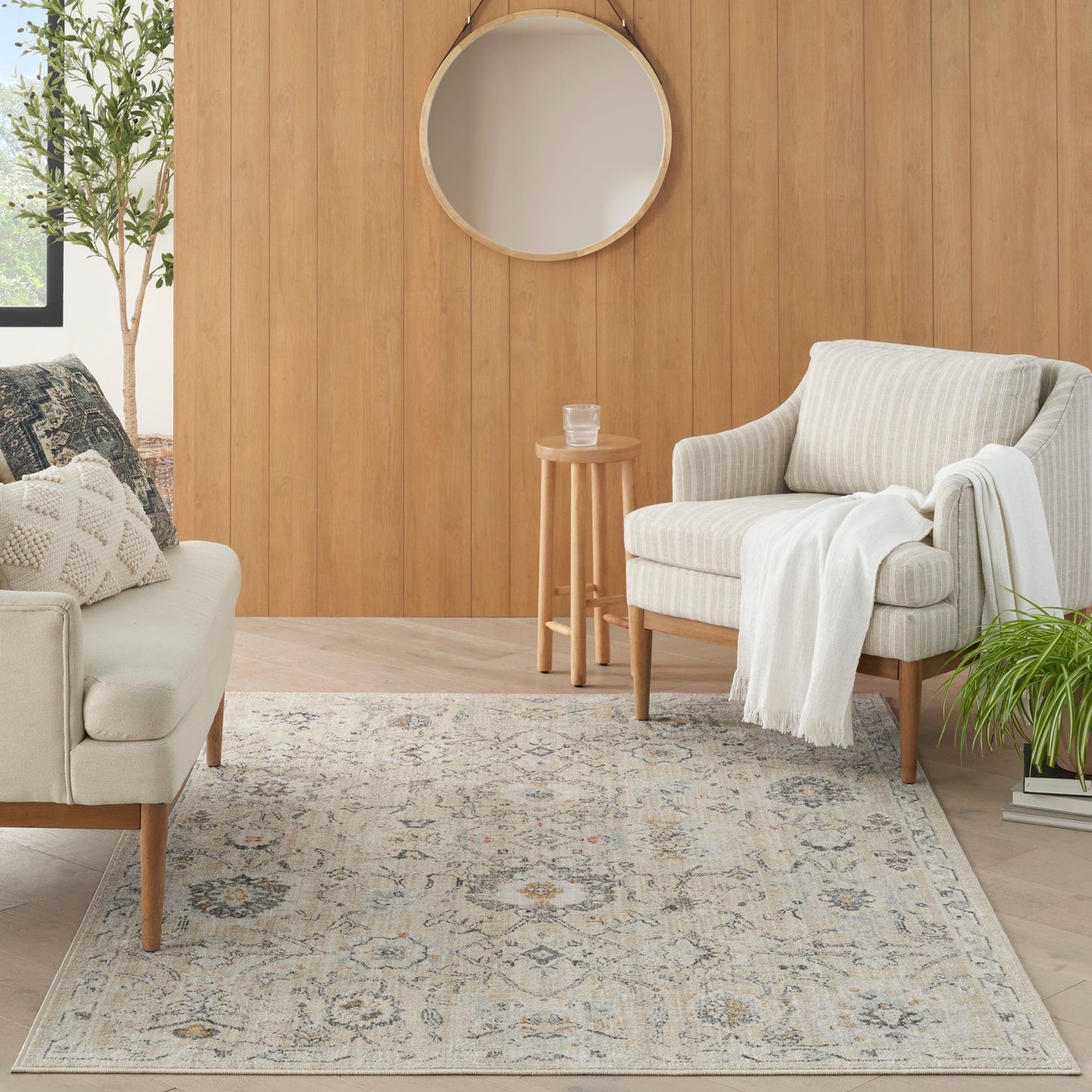 Tapis d'intérieur persan Nourison Oushak Home